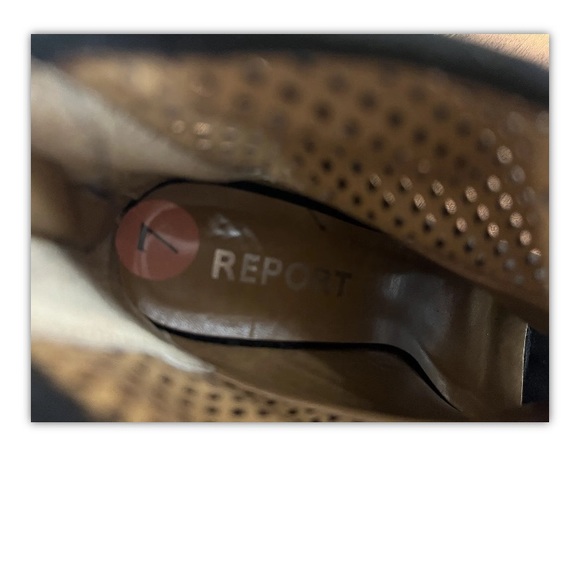 Report, Woman’s, booties, Black,Open toes,Size 7.: - Picture 9 of 9